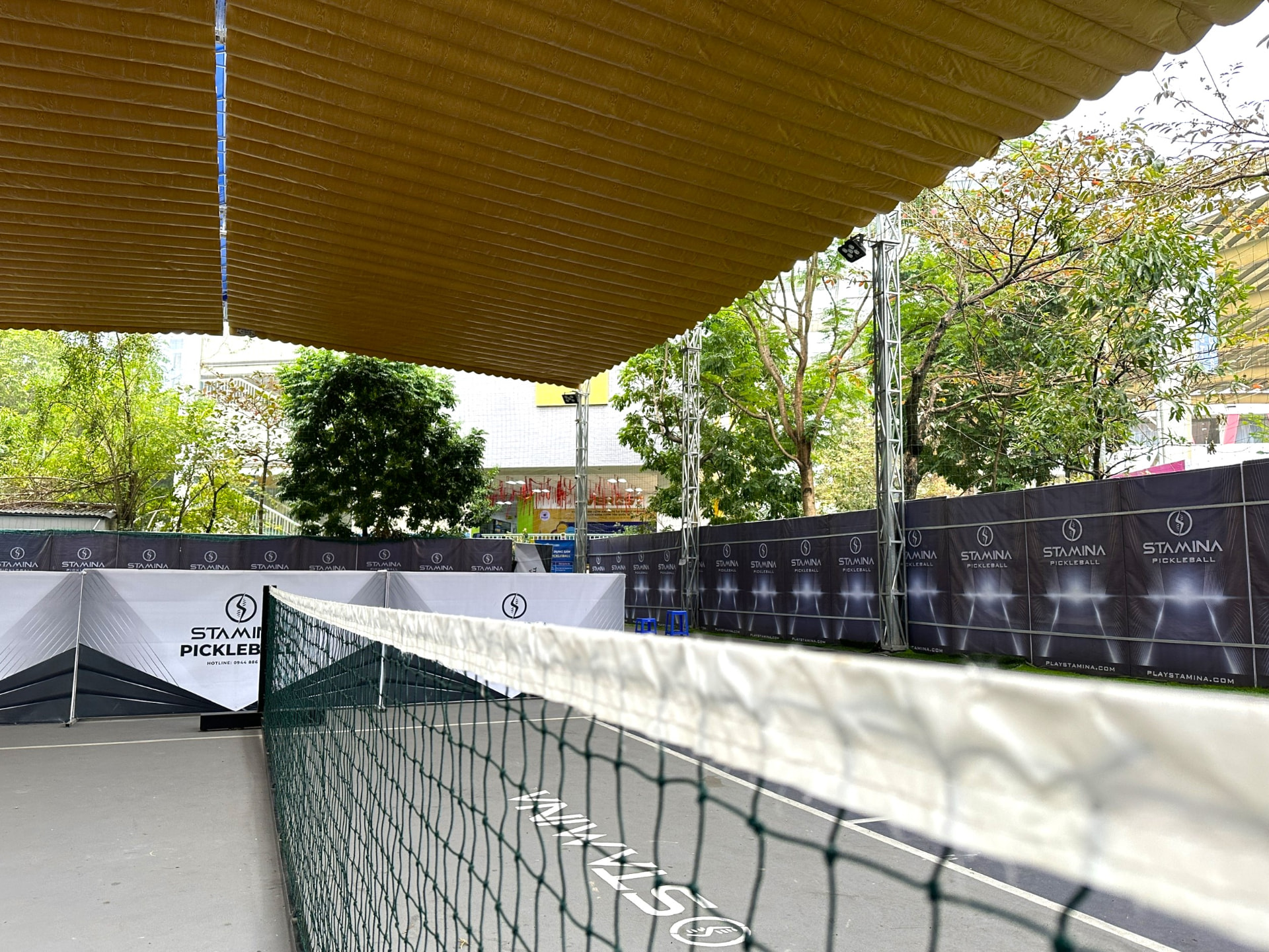 lưới sân Pickleball 106 Hoàng Quốc Việt